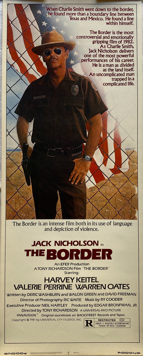 border 1982 insert card